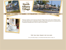Tablet Screenshot of northalbanyvillage.com